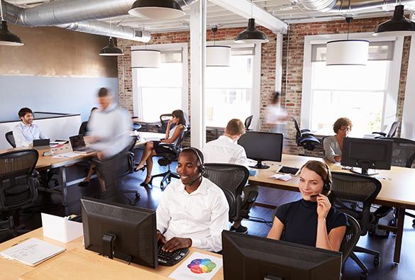 group of people working in the office